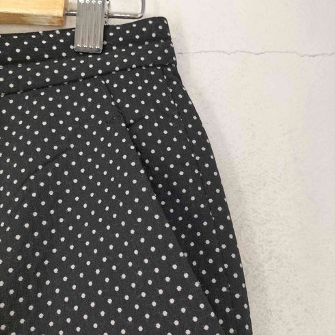 スローブイエナ SLOBE IENA ドット柄ジャガードストレートパンツ レディース JPN:40