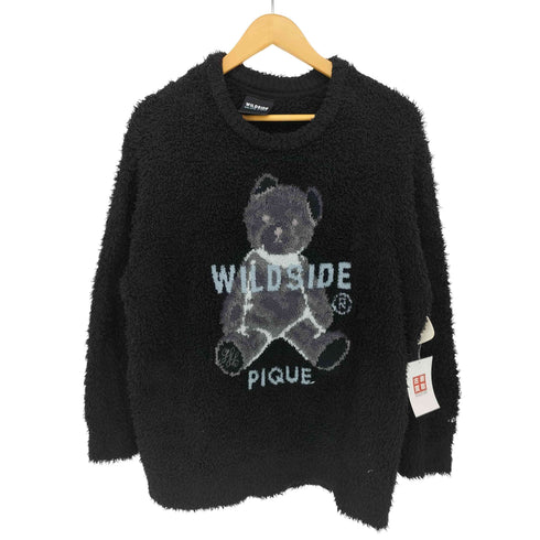 ワイルドサイドヨウジヤマモト WILDSIDE YOHJI YAMAMOTO ジェラートベアジャガードプルオーバー ユニセックス メンズ M-L