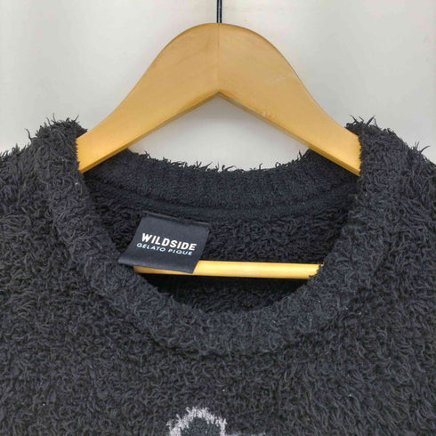 ワイルドサイドヨウジヤマモト WILDSIDE YOHJI YAMAMOTO ジェラートベアジャガードプルオーバー ユニセックス メンズ M-L