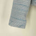 ルネ Rene フランス製 TISSUE ツイード ボーダーステッチ ノーカラージャケット レディース JPN:34