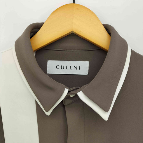 クルニ CULLNI 25AW レイヤードカラー 比翼 シャツ メンズ JPN:1