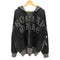KOMAP MAKE Maze Lettering Knit Hood Zip-Up メンズ import:L