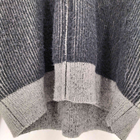 KOMAP MAKE Maze Lettering Knit Hood Zip-Up メンズ import:L