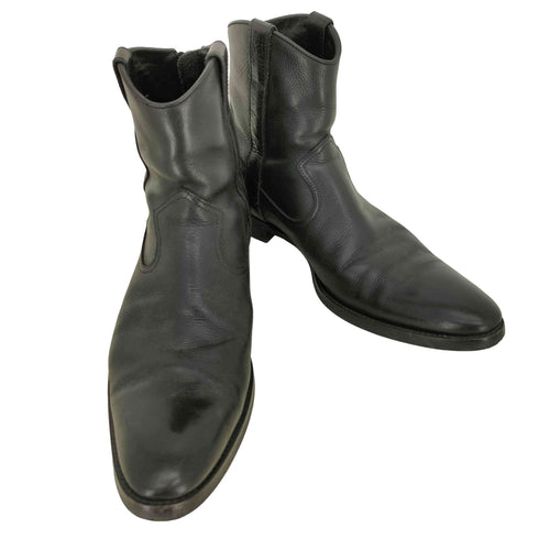 ゴーサンゴーイチプールオム 5351 POUR LES HOMMES カウヌバックバックジップブーツ Vibram ソール メンズ JPN:42