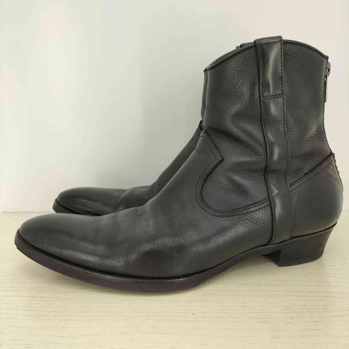 ゴーサンゴーイチプールオム 5351 POUR LES HOMMES カウヌバックバックジップブーツ Vibram ソール メンズ JPN:42