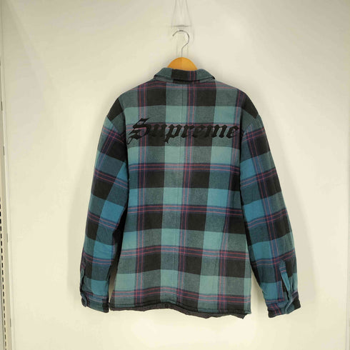 シュプリーム Supreme 20AW Quilted Flannel Shirt キルティング フランネルシャツ メンズ import:XL