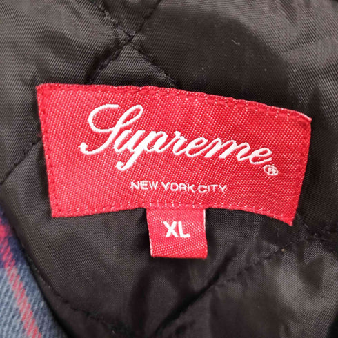 シュプリーム Supreme 20AW Quilted Flannel Shirt キルティング フランネルシャツ メンズ import:XL