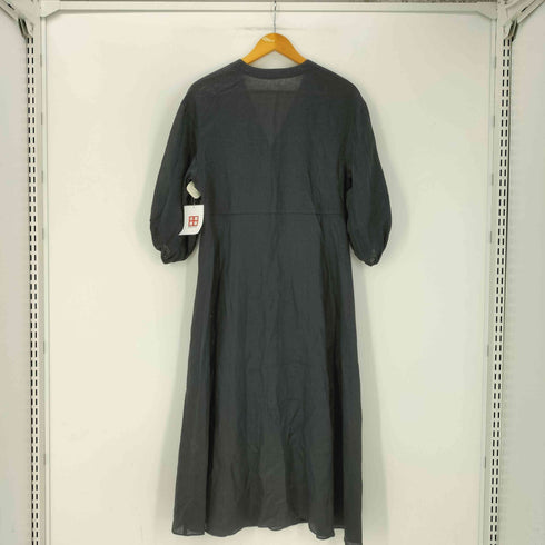 ドレステリア DRESSTERIOR リネンカシュクールワンピース レディース JPN:38