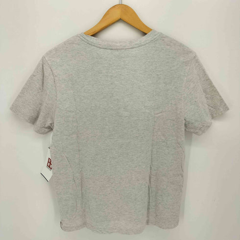 アーペーセー A.P.C. RUE MADAME T ロゴ刺繍 クルーネック Tシャツ レディース import:S