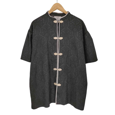 ジュエティ jouetie スタンドカラーチャイナシャツ レディース import:M