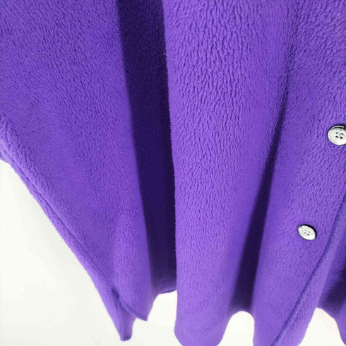 デニムアンドコー Denim&Co HK製 フリース シャツ レディース 2XL