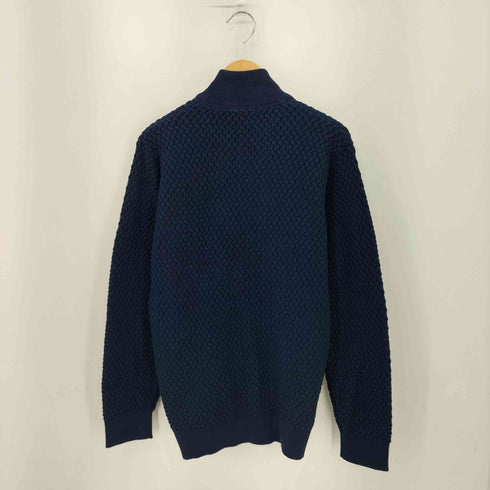 ラコステ LACOSTE バスケットニットジップアップ カーディガン メンズ S