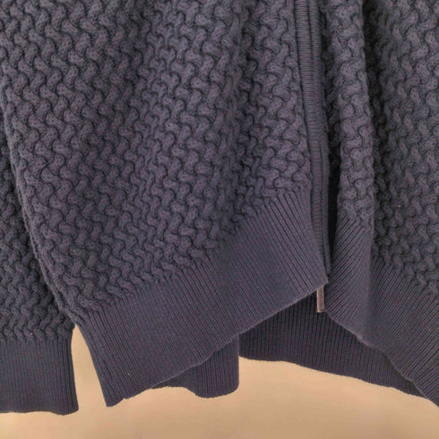 ラコステ LACOSTE バスケットニットジップアップ カーディガン メンズ S