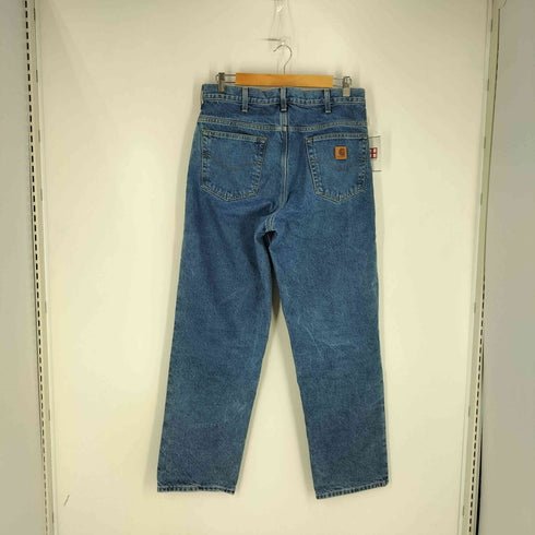 カーハート Carhartt B172 DST 裏地チェック ネルライナー ジップフライ ストレートデニム メンズ 33×32