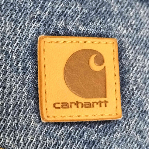 カーハート Carhartt B172 DST 裏地チェック ネルライナー ジップフライ ストレートデニム メンズ 33×32