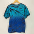 COTTON CLUB ダイタイ柄 クルーネック 半袖Tシャツ カットソー import メンズ L