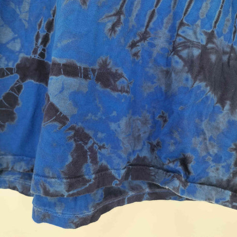 COTTON CLUB ダイタイ柄 クルーネック 半袖Tシャツ カットソー import メンズ L