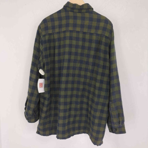 エルエルビーン L.L.Bean 00s 裏サーマル フランネルシャツジャケット メンズ import:M