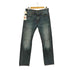 リーバイス Levis 505 ボタン裏092 ジップフライ ストレート ダメージデニム メンズ W33 L34