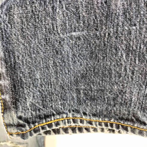 リーバイス Levis 505 ボタン裏092 ジップフライ ストレート ダメージデニム メンズ W33 L34