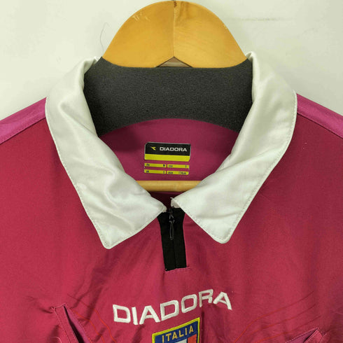 ディアドラ DIADORA レフェリー ユニフォーム ロングスリーブ シャツ メンズ S-M