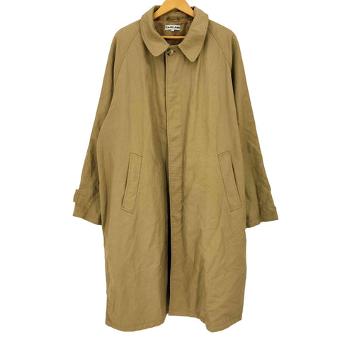 カウラム CAHLUMN 26ss Cotton Linen Balmacaan メンズ JPN:L