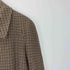 バーバリーズ BURBERRYS 80S 英国製 IRISH TWEED アイリッシュ ツイード 千鳥格子 比翼 ステンカラー バルマカーン コート メンズ