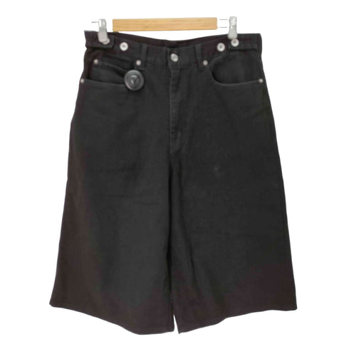 フォーワンセブンバイエディフィス 417 by EDIFICE デニム ワイドショートパンツ メンズ