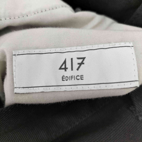 フォーワンセブンバイエディフィス 417 by EDIFICE デニム ワイドショートパンツ メンズ