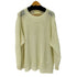 INNAT WAFFLE MESH SWEATER NATURAL ワッフルメッシュセーター メンズ FREE