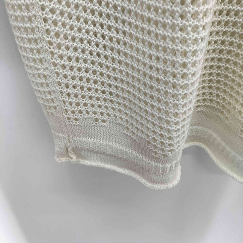 INNAT WAFFLE MESH SWEATER NATURAL ワッフルメッシュセーター メンズ FREE
