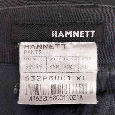 ハムネット HAMNETT ジップアップ デニムパンツ メンズ