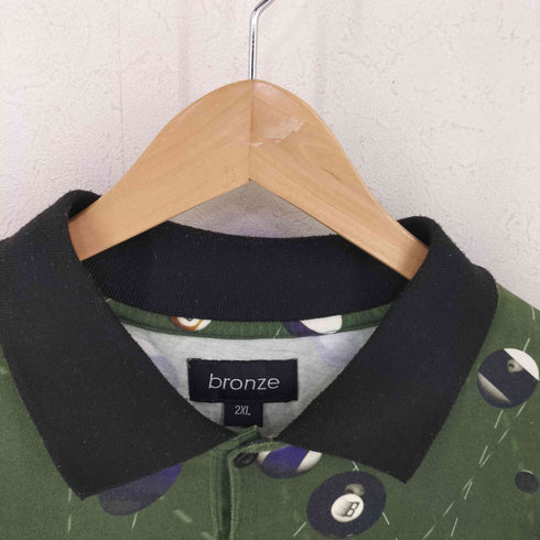 Bronze 56k ビリヤード 8ボール ロングポロ メンズ 2XL