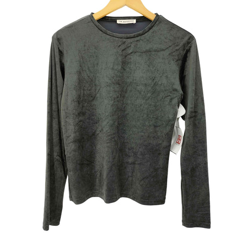 ザシンゾーン THE Shinzone 25aw VELOUR LONG SLEEVE TEE ベロア ロングスリーブ Tシャツ レディース F0