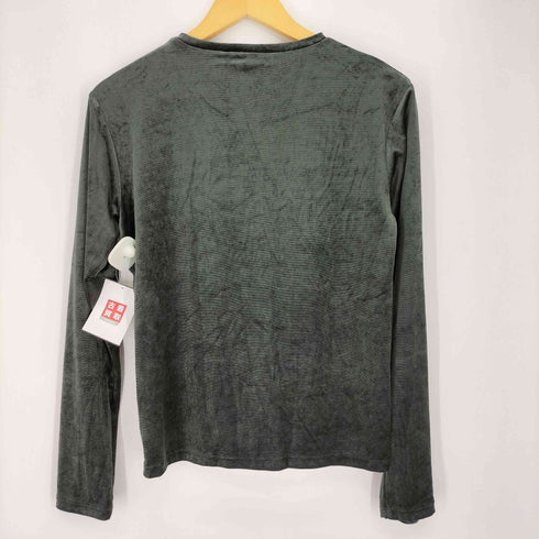 ザシンゾーン THE Shinzone 25aw VELOUR LONG SLEEVE TEE ベロア ロングスリーブ Tシャツ レディース F0