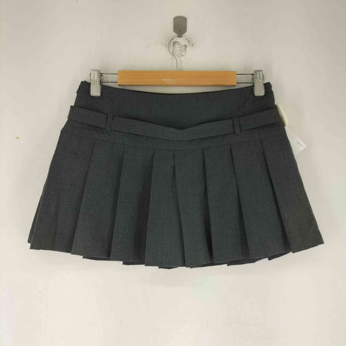 ザラ ZARA ベルト付き プリーツ スカパン レディース JPN:S
