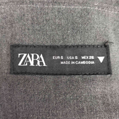 ザラ ZARA ベルト付き プリーツ スカパン レディース JPN:S