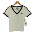 アディダスオリジナルス adidas Originals スリーストライプス Vネック スリム半袖Tシャツ レディース import:S