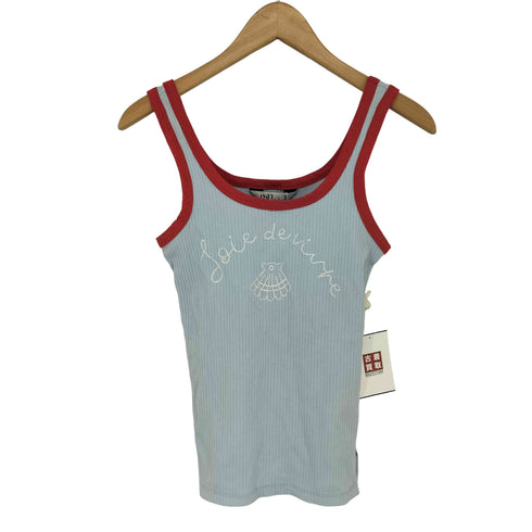 MUSED MUSEDHAND EMB TANK TOP レディース FREE