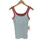 MUSED MUSEDHAND EMB TANK TOP レディース FREE