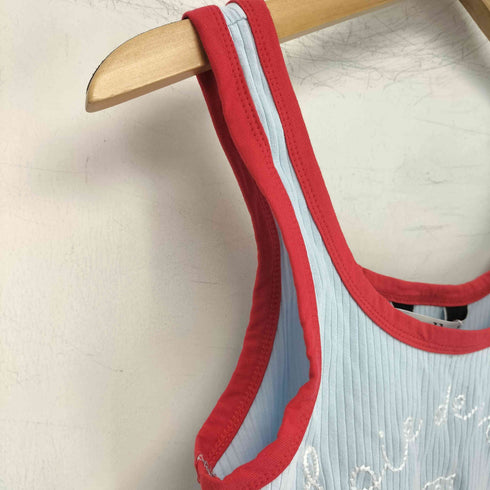 MUSED MUSEDHAND EMB TANK TOP レディース FREE