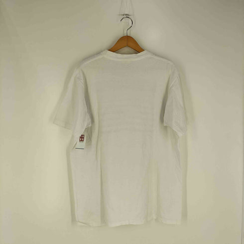 LAKE STREET 90S USA製 DISORGANIZATION 袖裾シングル 両面プリント クルーネックTシャツ メンズ import:XL