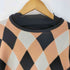 ジョンスメドレー JOHN SMEDLEY MADE IN ENGLAND 英国製 アーガイル コットン ニット セーター メンズ import:S