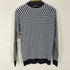 ジョンスメドレー JOHN SMEDLEY MADE IN ENGLAND 英国製 SEA ISLAND COTTON ボーダー コットン ニット セーター メンズ import:M