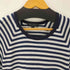 ジョンスメドレー JOHN SMEDLEY MADE IN ENGLAND 英国製 SEA ISLAND COTTON ボーダー コットン ニット セーター メンズ import:M