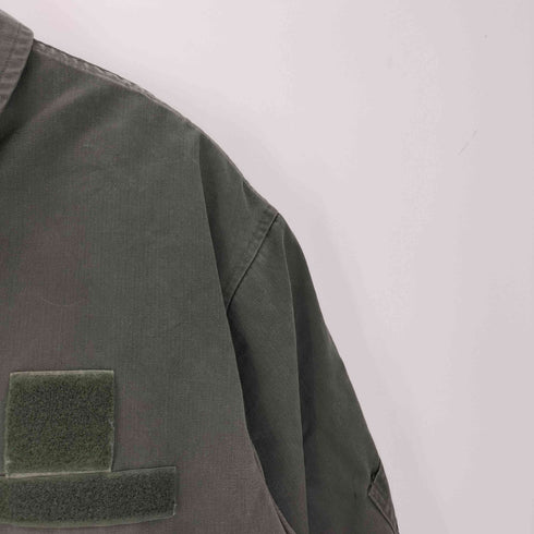 フレンチアーミー FRENCH ARMY 80-90S フランス軍 HBT ヘリンボーン YKK ジップ パイロット フライト ジャケット ブルゾン メンズ