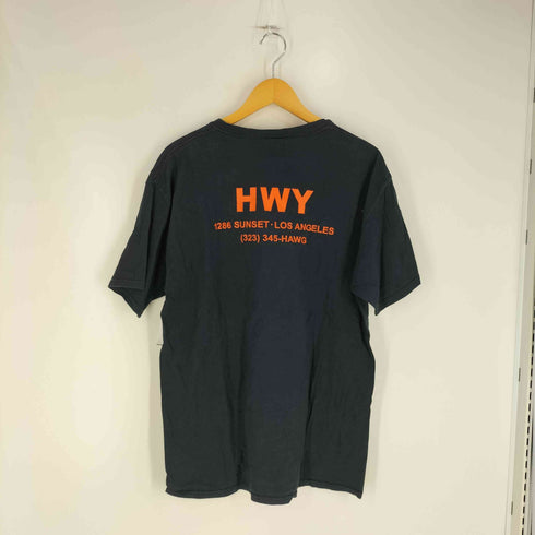 HWY 両面プリント クルーネックT メンズ import:L
