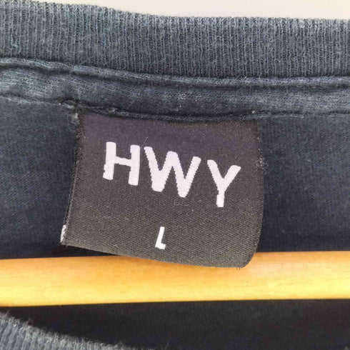 HWY 両面プリント クルーネックT メンズ import:L