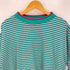 セントジョンズベイ STJOHNS BAY 90-00s モックネック ボーダー半袖 Tシャツ メンズ import:L