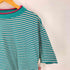 セントジョンズベイ STJOHNS BAY 90-00s モックネック ボーダー半袖 Tシャツ メンズ import:L